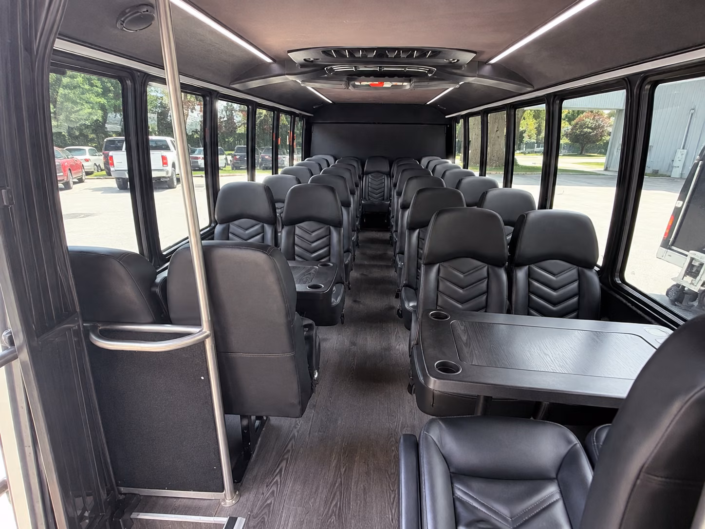 norfolk 20 passenger minibus interior