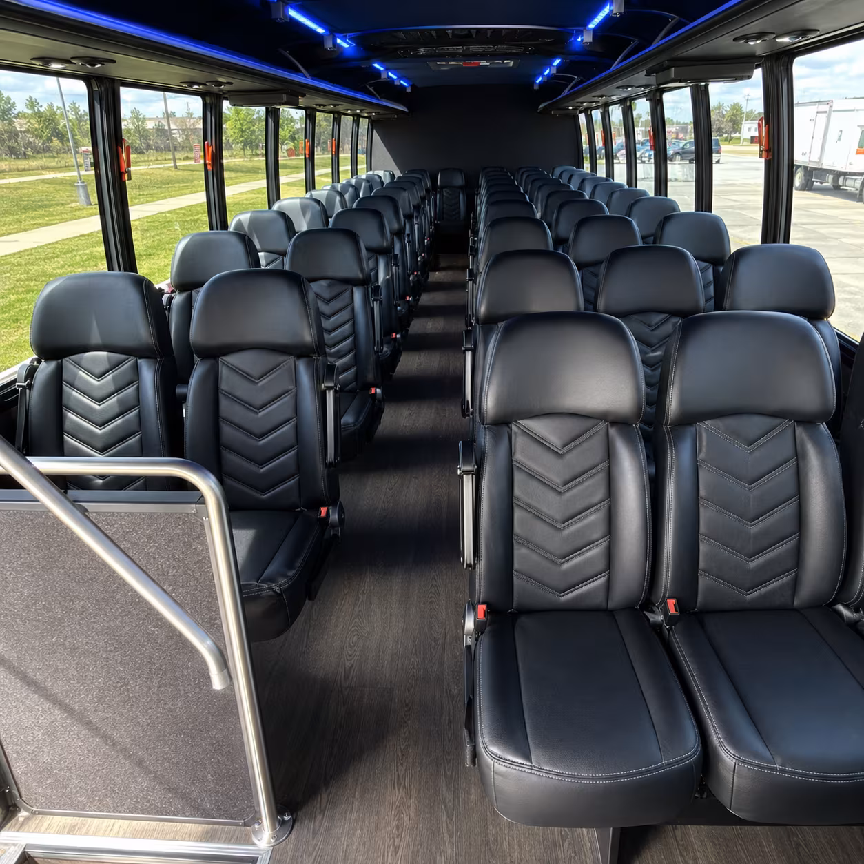 norfolk 30 passenger minibus inside