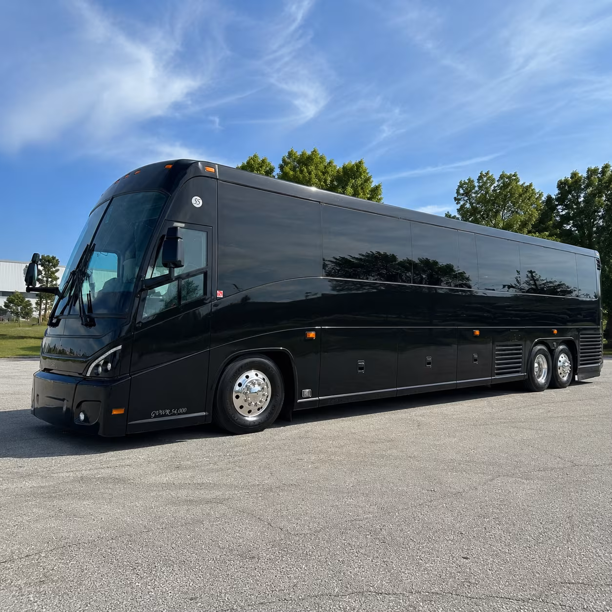 norfolk 47 passenger charter bus