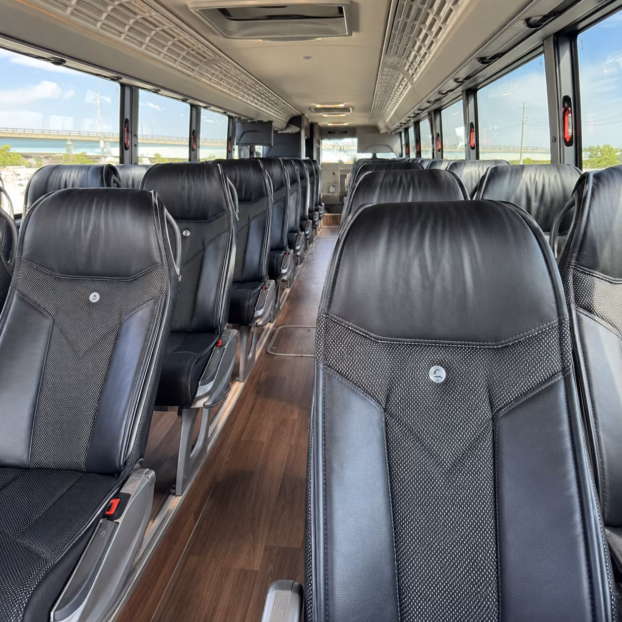 norfolk airport transportation onboard seating