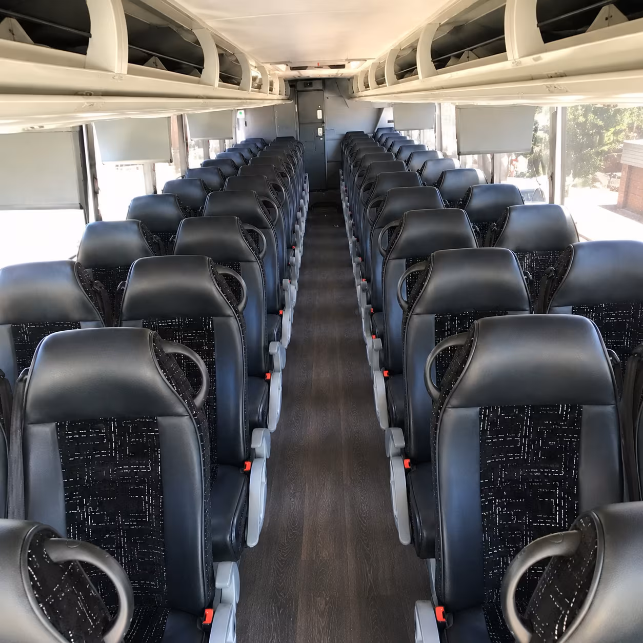 norfolk charter bus inside