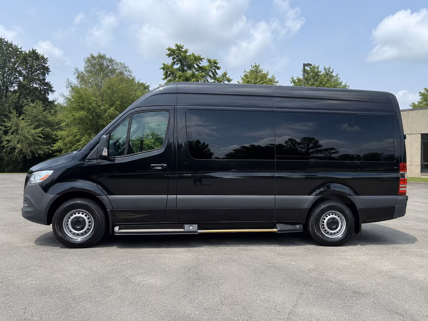 norfolk sprinter van with driver